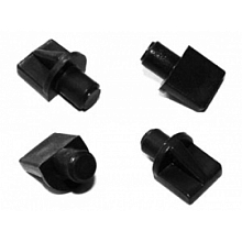 Полкодержатель черный