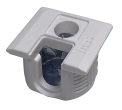 Эксцентрик system 6 side-entry on 16mm, шлиц сверху и снизу, белый