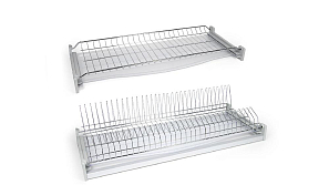 Сушка из нержавеющей стали, 2 поддона, 800мм 
