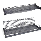 Сушка из плоского прутка в нанопокрытии, 2 поддона, 800мм, графит