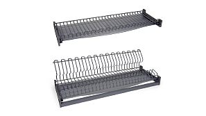 Сушка из плоского прутка в нанопокрытии, 2 поддона, 800мм, графит