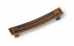 Ручка -скоба, RS408BАВ.4, 96мм, брашированная старинная латунь /25
