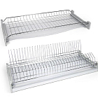 Сушка из нержавеющей стали, база 500мм, 2 поддона 