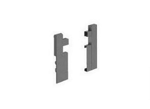 Соединитель алюмин передней панели, антрацит