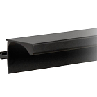 Горизонтальный профиль GOLA BALANCE 4100мм, черный 