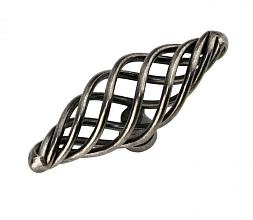 Ручка-кнопка, RC030AP.4, старинное олово/25