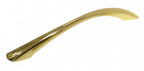 Ручка -скоба, RS0232GP.3, 128мм, золото полированное /25