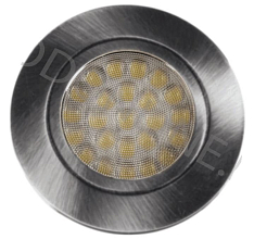 Светильник LED Polo 3000К, хром 2835*24LED с линзой, 30Лм, пластик, кабель 0,2м Светильник LED Polo 3000К, хром 2835*24LED с линзой, 30Лм, пластик, кабель 0,2м