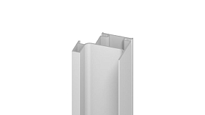 Вертикальный профиль GOLA BALANCE 2900мм, сатиновый хром (ассиметричный)