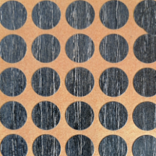 Заглушка самоклеящаяся d=13, дуб канте