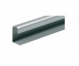 Ручка-профиль для TopLine L, толщина двери 18-19 мм, длина 2500 мм, серебристая сталь