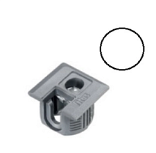 Эксцентрик system 6 Drop-on 16mm, шлиц сверху, белый