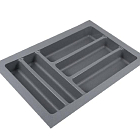 Поддон пластиковый серый 292*430мм