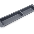 Поддон пластиковый серый 107*480мм