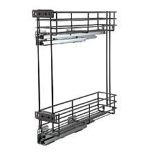 Корзина для бутылочницы KR08, 150мм, цвет графит