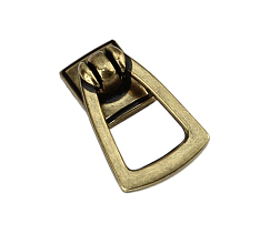 Ручка-кнопка, RC054AB.3, старинная латунь/50