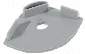 Заглушка торцевая глухая для алюминиевого профиля арт.52880. Пластик.