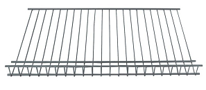Полка сетчатая обувница 500*3000, серая