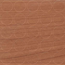 Заглушка самоклеящаяся d=13, вишня