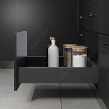 Комплект ящика H=95, L=500 отделка орион серый, Next 3D_M Soft