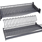 Сушка из плоского прутка в нанопокрытии, 2 поддона, 600мм, графит