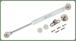 Подъемник газовый SETUP, 100N, белый, GL-100N-10