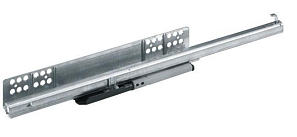 Quadro 25/450 Push to open, направляющая частичного выдвижения, EB 20, левая