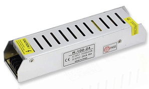 Блок питания 24V 60W 2,5A. 220 V, в пластиковом  кожухе 160х40х31мм
