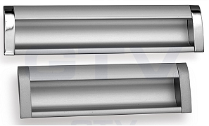 Ручка врезная алюминиевая GTV UА-ОО-326/160 хром