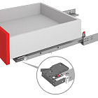 Направляющие B-Slide скрытого монтажа, полное выдвижение, с синхрон и 3D регулир Soft DB9991Zn/500