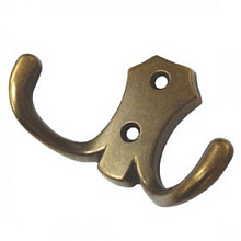Крючок двухрожковый, бронза. (К203), KERRON