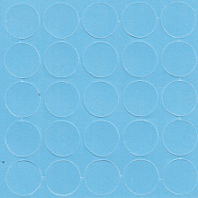 Заглушка самоклеящаяся d=14, голубая