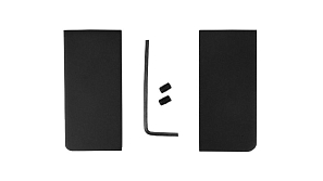 Заглушка закрытая ZnAL GOLA BALANCE, черный