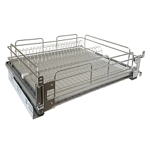 Посудосушитель 500мм с направляющими скрытого монтажа с доводчиком