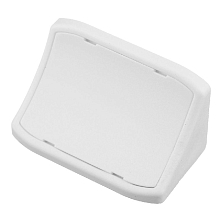 Уголок-стяжка пластмассовый на 4шурупа 1004, бел (680)