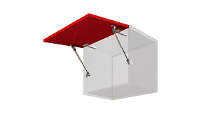 Газовый лифт GL105GR/80/1, серый