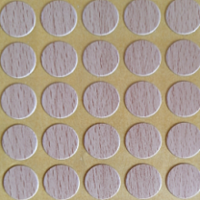 Заглушка самоклеящаяся d=17, бук светлый